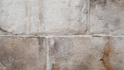 the texture of the stone wall