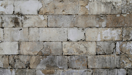 the texture of the stone wall