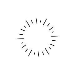 Fireworks flat black and white editable line vector icon to celebrate event. 