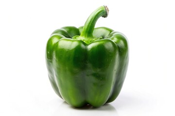 Fresh green bell pepper