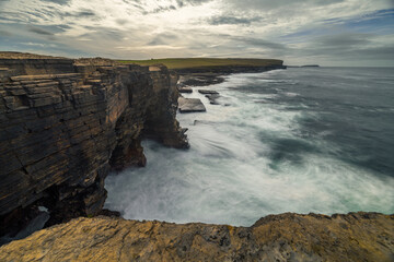 Costa Head Sea Cliffs, Orkney, Scotland