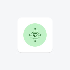 AI Healthcare pentaglow  , vector, pixel perfect, illustrator file