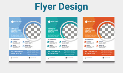 Web, web flyer design, color flyer design, business flyer design