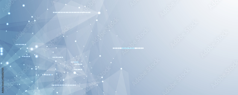 Wall mural digital minimalism in abstract expression. abstract technology background