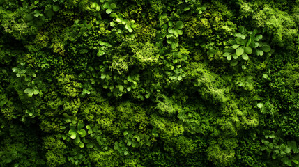 Obraz premium Green moss beautiful texture with good outdoor light.