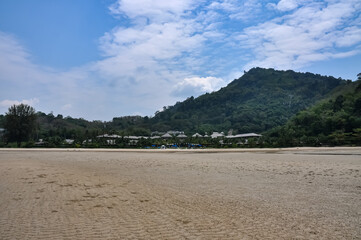 Ocean shore on Phuket island