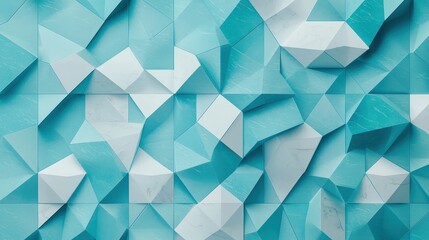 Fototapeta premium A blue and white background with a lot of triangles