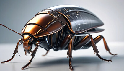 Naklejka premium a futuristic cockroach