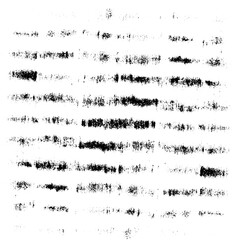 Vector brush sroke texture. Distressed uneven grunge background. Abstract distressed vector illustration. Overlay over any design to create interesting effect and depth. Black isolated on white. EPS10