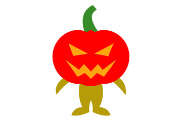 Creative Halloween vector style with a white background