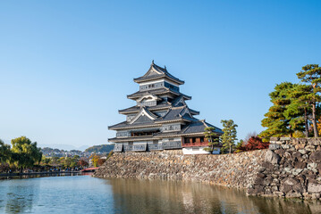 Fototapeta premium 国宝松本城 長野県松本市
