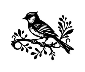 Birds silhouette vector illustration