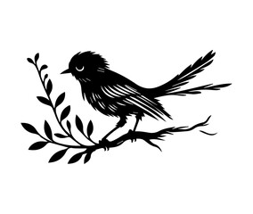 silhouette of a bird