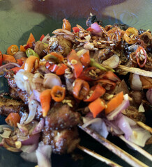 Sate kambing, Indonesian Goat satay