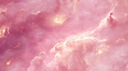 Fototapeta premium Mesmerizing Cosmic Glow in Swirling Aurora of Iridescent Interstellar Radiance