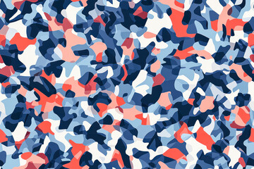 Abstract geometric seamless pattern with polygonal shapes. Modern digital camo texture ornament for racing vinyl print.