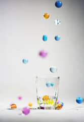 This bead-shaped toy is called Water Beads or Water Balz. Not just ordinary beads, but small balls made of polymer that can expand 400 times from their original shape when put in water.