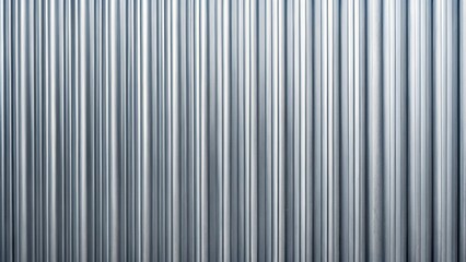 Abstract Pattern of Vertical Lines on a Silver Surface