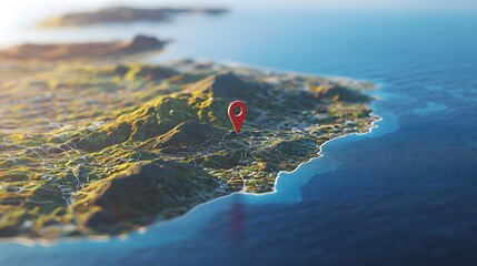 Detailed map of affected islands in the Pacific region, illustrating the geographical impact of recent natural events. Core concept: Visual representation of environmental changes and their localized 