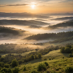 Fototapeta premium Valley Landscape