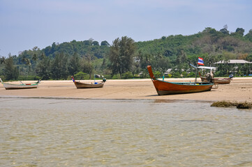 Ocean shore on Phuket island