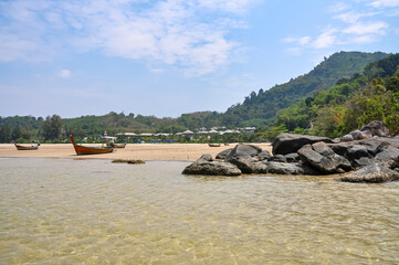 Obraz premium Ocean shore on Phuket island