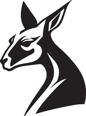 kangaroo vector illustration