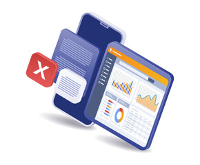 Analysis of business information data on technology smartphone sites