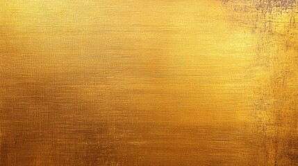 Fototapeta premium Bright Golden Texture with Subtle Brush Strokes and Shiny Finish