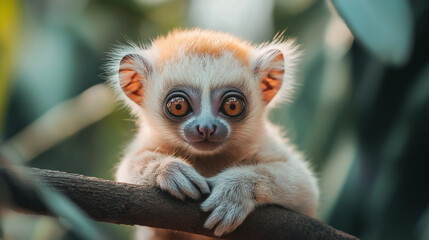 Fototapeta premium Malutki lemur