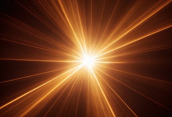 Abstract rays of light bursting outward from a central point, creating a radiant and vibrant background with a sense of energy and expansion. Ai generated image.