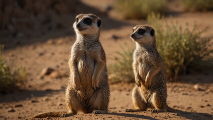 meerkat on guard