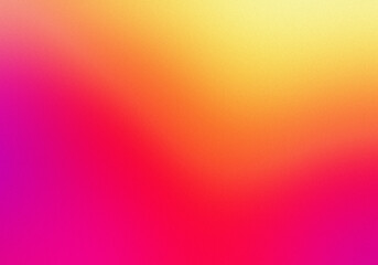 Colorful Noise Grainy Blurred Gradient Background, Noisy Texture Wallpaper Pink Yellow Banner Backdrop Design