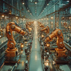 Robot arm automation Technology 4.0