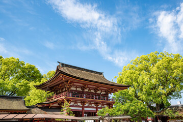 太宰府天満宮 楼門　福岡県太宰府市宰府