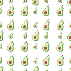 seamles pattern avocado 