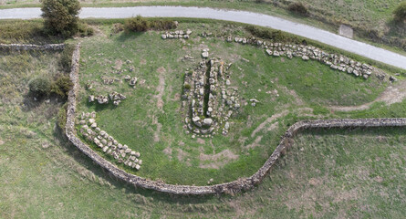 Tomb of the Giants of tanca 'e Suei in Norbello, central Sardinia
