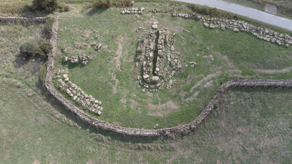 Tomb of the Giants of tanca 'e Suei in Norbello, central Sardinia