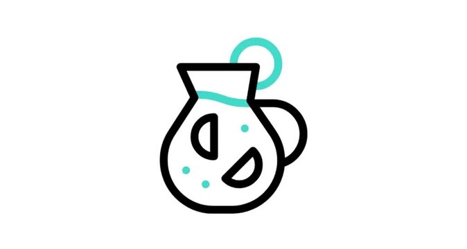illustration of a vase with a bottle