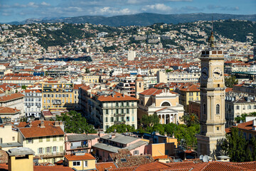 Fototapeta premium Blick über Nizza