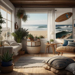 interior, room, modern interior, living room, bedroom
