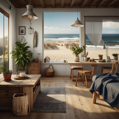 interior, room, modern interior, living room, bedroom
