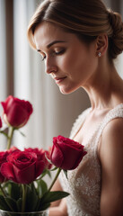 Mother and Daughter Sharing a Tender Moment at Home