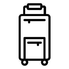 travel luggage icon
