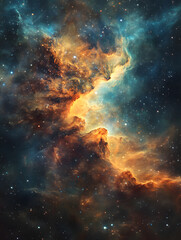 Fototapeta premium graphics of space, planets, and astronauts on a white background.