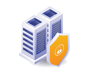 Technology server security shield