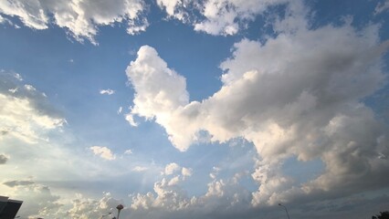 Sky and clouds for background