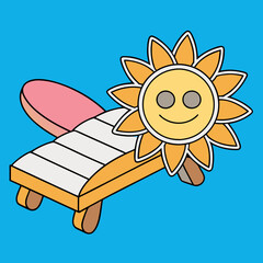 Luxurious white beach