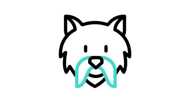 illustration of a wolf