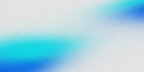 Noisy color gradient background grainy. soft blue and cyan hues blending into white, creating a calm and minimalist background texture.